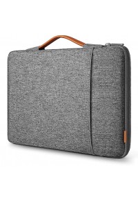 410#U3-sk003-Universal Laptop Bag for15.6-inch to16-inch Laptops-1-Light Gray