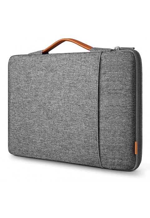 410#U3-sk003-Universal Laptop Bag for15.6-inch to16-inch Laptops-1-Light Gray