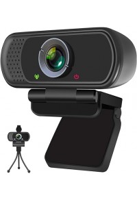 399#XG-DG02-Full HD1080P Webcam with Privacy Shutterand Tripod,Pro Streaming WebCamera with Microphone,Widescreen USB Computer Camera for Laptop Desktop