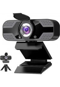 397#XG-DG04-Webcam with Micro phone for Desktop,1080P HD USB Computer Cameras with Privacy Cover&Webcam Tripod,Streaming Webcam with Flexible Rotatable Wide Angle Webcam  For PC Zoom Video/Gaming/Laptop/Skype