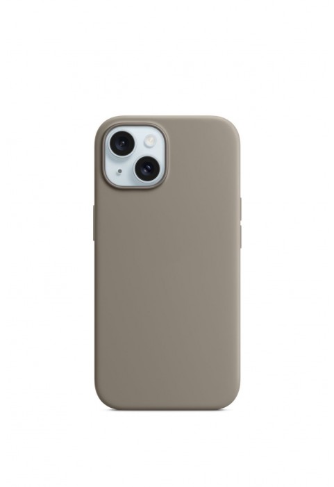 331#Ultra Protect Silicone PhoneCase ip15-Khaki 