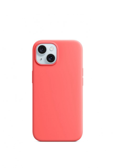 330#Ultra Protect Silicone PhoneCase ip15-WatermelonRed 